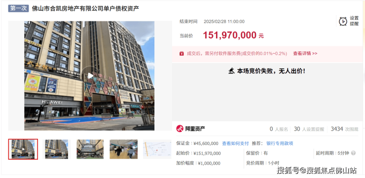 竞博官网首页债务15亿!佛山又一贸易被典质