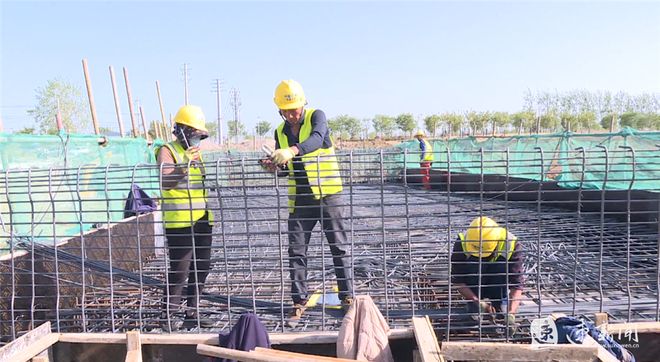 jbo竞博电竞“五一”施工高潮涌 宿迁交通重点工程建立热火朝天(图3)